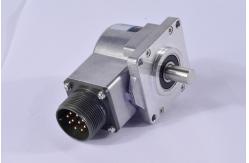 China Conventional Incremental Flange Encoder Totem Pole Output S52F With Radial Socket supplier