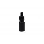 Black Glass 30ml 50ml Essential Oil Dropper Bottles for sale