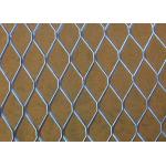Expanded Steel Diamond Mesh Punched Process Customized Wire Diameter