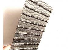 China Cladding Wall Architectural Wire Mesh, Colse-Knit Rigid Woven Wire Mesh supplier