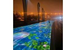 China Northern Lights Floor Interactive Projection Outdoor Interactive Projector supplier