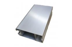 China Rectangle 6m 6063 Silver Anodized Aluminum Profiles supplier