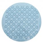 Large Foot Massage PVC Soft Non Slip Bath Mat For Shower