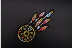China Embroidered Chenille Iron On Backing Sew On Cloth Patch supplier