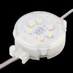 Single Color Point LED Light Outdoor Waterproof IP67 1.2W Smd2835 DC24V 50mm for sale