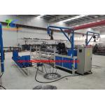 Hook Mesh 6.5m Chain Link Fence Machine 30M2/H Mesh Manufacturing for sale