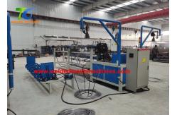 China Hook Mesh 6.5m Chain Link Fence Machine 30M2/H Mesh Manufacturing supplier