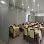 Malaysia Polyester Movable Sound Proof Layer Durable Divider Easy Dry Way Partition Walls For Restaurant for sale