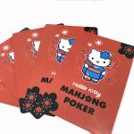Customized Mahjong Poker Playing Card Games Printing With Matt Lamination