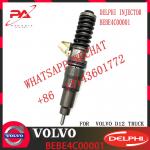 common rail injector 20430583 21582096 For Renualt injector for V-O-L-V FH12 FM12 D12D diesel fuel injector 20430583 BEBE4 for sale