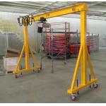 Height Adaptable 1-10t Capacity Movable Overhead Crane For Workshops Different Heights for sale