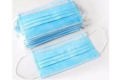 China Single Use 3 Ply Elastic Earloop Surgical Mask supplier