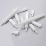 White Nylon Round Plastic Standoff for Through Hole Mounting on Printed Circuit Boards for sale