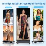 P2.5 Foldable LED poster screen for Indoor advertising