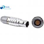 10pin Male And Female Lemo Cable Connector FGG.1B.310 / EGG.1B.310 for sale