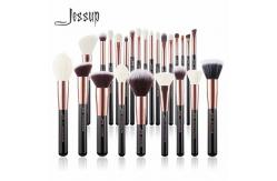 China Black 25pcs 25pcs Pro Makeup Brushes Set supplier