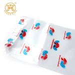 3 Side 250g Sealed Frozen Food Packaging Pouch ALOX Aluminium Foil Vacuum Pack With Tear Notch for sale