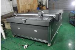 China Digital Paper Box Sampler Cutting Making Machine With Rubber Belt supplier