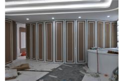 China Arc Sound Proof Sliding Movable Partition Wall Hotel Project Acoustic Partition supplier