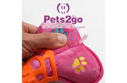 China interactive 180x95mm linen Puppy Teething Toys supplier