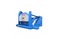 China Spongebob Park Bouncy House With Inflatable Slide For Rentals supplier