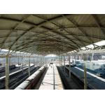 Prefabricated Railway Station Steel Frame Structure With Space Frame Roof for sale