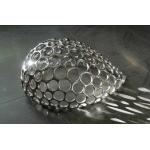 Custom Polished Abstract Metal Garden Sculptures Symbolize Everlasting Good Life for sale