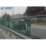 Flattened Woven Wire Mesh , Weld Mesh Panels PE Material Without UV for sale