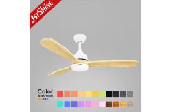 China OEM Dimmable LED Ceiling Fan Energy Saving 220V DC Copper Motor supplier
