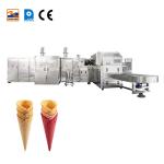 High Stability Ice Cream Cone Maker With Video Technical Support 6200pcs / Hour for sale