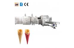China High Stability Ice Cream Cone Maker With Video Technical Support 6200pcs / Hour supplier