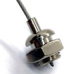 M10 Threaded Adjustable Cable Gripper Lock Hanging Kit For Lighting