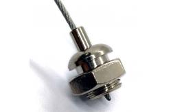 China M10 Threaded Adjustable Cable Gripper Lock Hanging Kit For Lighting supplier