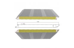 China Customized Length Glasswool Sandwich Panel 75mm Thickness supplier