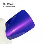 PET-PH275 PET Explosion Purple Pvc Car Wrap Film Creep Resistant for sale