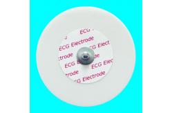 China Round PE Foam Backing Wet Gel Wireless Ecg Electrode supplier