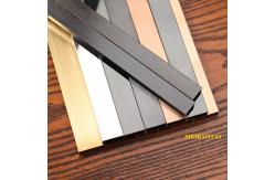 China Simple and Convenient Installation Stainless Steel Tile Trim supplier
