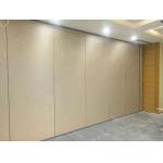 Aluminum Acoustic Movable Partition Walls / Function Room Sliding Folding Partition for sale