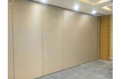 China Aluminum Acoustic Movable Partition Walls / Function Room Sliding Folding Partition supplier