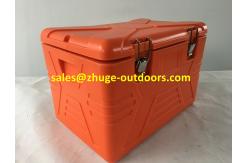 China Thermal Roto Molded 110 Liter PU Insulation Plastic Ice Cooler Box supplier