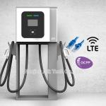 40KW Wallbox CCS CHAdeMO DC Electric Car Charging Stations OCPP V1.6J RFID