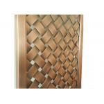 Architecture Outside Design Concert Hall Metal Facade Fabric With Antique Copper