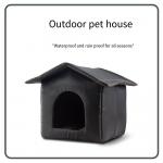 Enclosed And Waterproof Pet Carrier Cage Outdoor Warm And Waterproof Cat Dog Kennel for sale