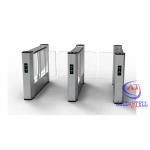 Fingerprint Fully Automatic Swing Turnstile Barrier Crowd Entrance For Airports for sale