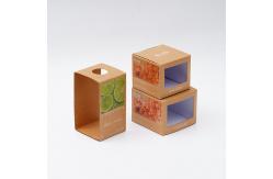 China Customized Eco Friendly Packaging Box Brown White supplier