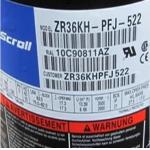 1.24L Refrigeration Copeland Scroll Compressor R22 ZR36KH-TFD-522 3HP for sale