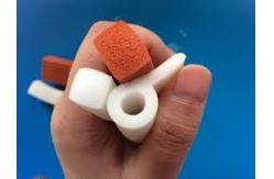 China Extruded Silicone Sponge Rubber Foam Tape Strip With High Temp Tolerant supplier
