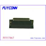 100 Pin Receptacle Centronics Connector PCB Mounting Righat Angle Header for sale
