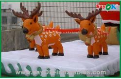 China Inflatable Santa And Reindeer supplier