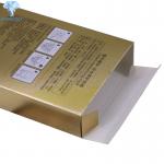 Disposable 2mm 3mm Gold Flat Pack Cardboard Boxes Spot UV for sale